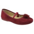 Zapatos de niña con pompon