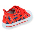 Zapatillas lona niño con puntera