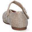 Zapatos de niña tejido lino