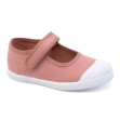Zapatillas niña de lona con puntera