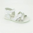 Sandalias niña de piel vestidoras