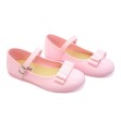 Zapatos de niña en lona con lazo