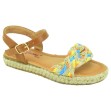 Sandalias niña piso esparto