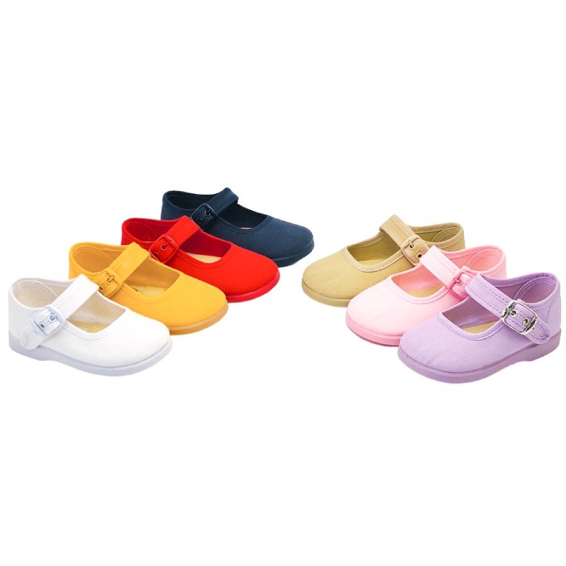  Zapatos Pablosky de tela para Bebes y Niña con flores Lonas Lonetas  blancas  eBay