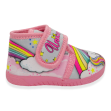 Zapatillas casa para niña con cinta de cierre