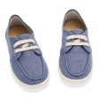 Zapato nautico niño con cordones