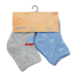 Pack 2 calcetines para bebe niño Ysabel Mora