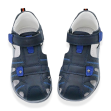 Sandalias niño azul marino