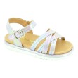 Sandalias de niña metalizadas