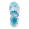 Sandalias niña luces Skechers