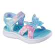 Sandalias niña luces Skechers
