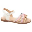 Sandalias para niña con hebilla y tira empeine