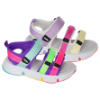 Sandalias sport niña con cinta de cierre