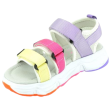 Sandalias sport niña con cinta de cierre