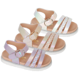 Sandalias de niña con hebilla