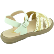 Sandalias niña tiras anchas