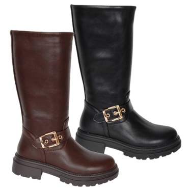 Botas para niña de caña alta