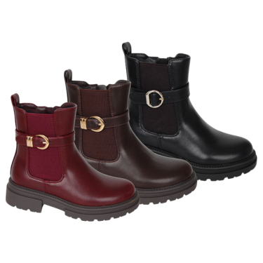 Botas niña con hebilla