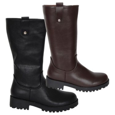 Botas para niña caña alta