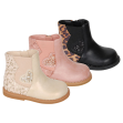 Botines niña con corazones