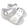 Sandalias niña de piel  primeros pasos