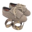 Zapatos blucher unisex con flecos