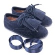 Zapatos blucher unisex con flecos