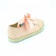 Zapatos blucher niña con esparto