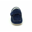 Mocasin niño de piel y cinta de cierre