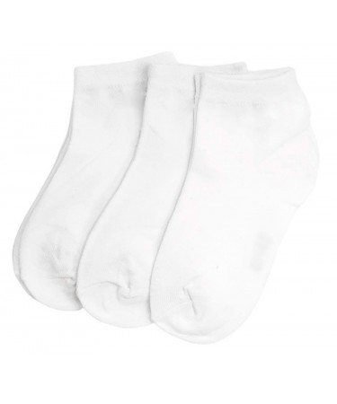 Pack 3 calcetines blancos