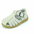 Sandalias niño de piel con hebilla