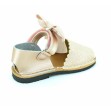 Menorquinas niña con talon reforzado